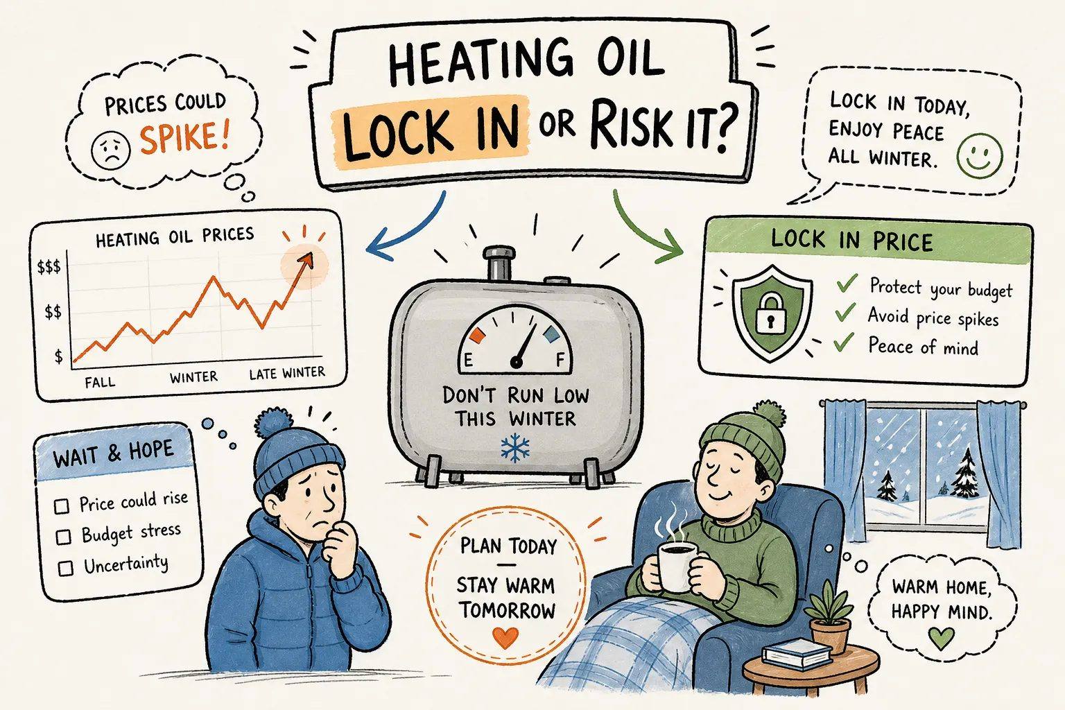 Should You Lock In Your Heating Oil Price for Winter on Long Island?